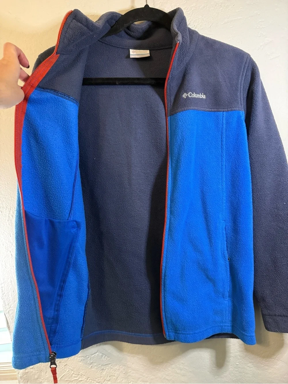 Columbia Boys' Youth Steens Mountain II Fleece Jacket size Large 14-16